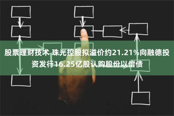 股票理财技术 珠光控股拟溢价约21.21%向融德投资发行16.25亿股认购股份以偿债