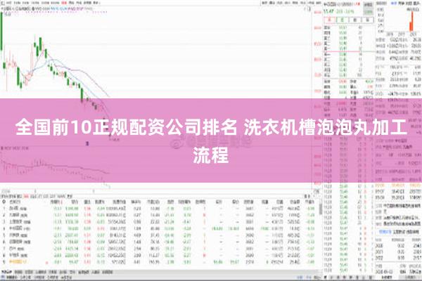 全国前10正规配资公司排名 洗衣机槽泡泡丸加工流程