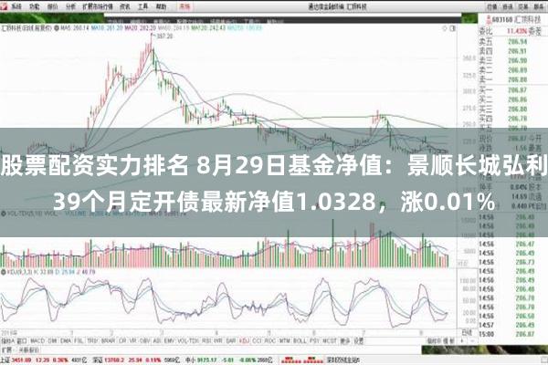 股票配资实力排名 8月29日基金净值：景顺长城弘利39个月定开债最新净值1.0328，涨0.01%