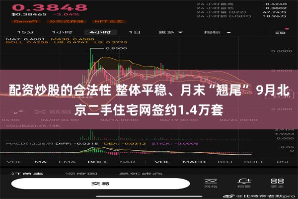 配资炒股的合法性 整体平稳、月末“翘尾” 9月北京二手住宅网签约1.4万套