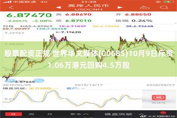 股票配资正规 世界华文媒体(00685)10月9日斥资1.06万港元回购4.5万股