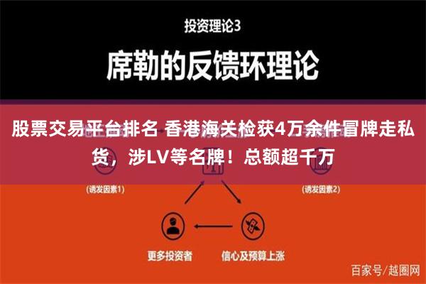 股票交易平台排名 香港海关检获4万余件冒牌走私货，涉LV等名牌！总额超千万